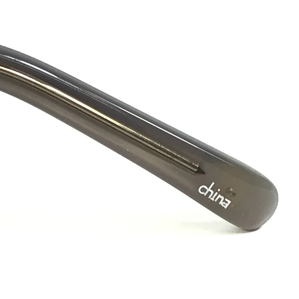 Cinzia Eyeglasses Frames CIN-5035 C1 Purple Gray Rectangle Full Rim 52-17-140